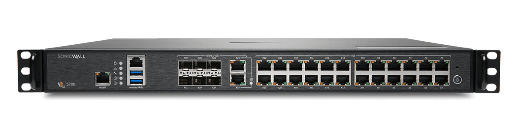 SonicWall NSA 5700 hardware firewall 1U 28000 Mbit/s