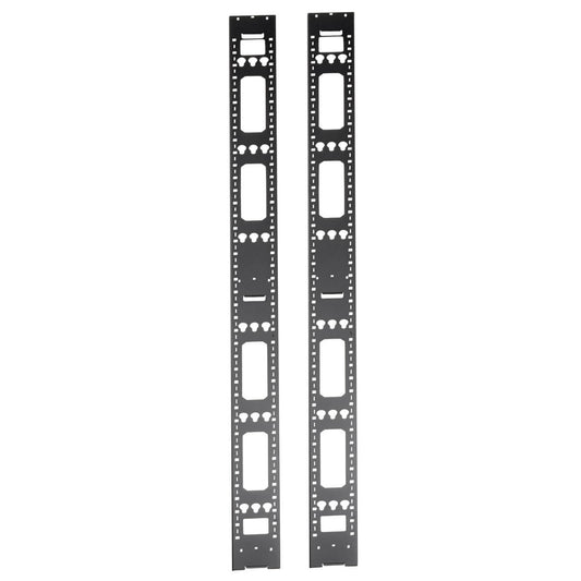 42U RACK ENCLOSURE SERVER CABINET VERTICAL CABLE MANAGEMENT BARS