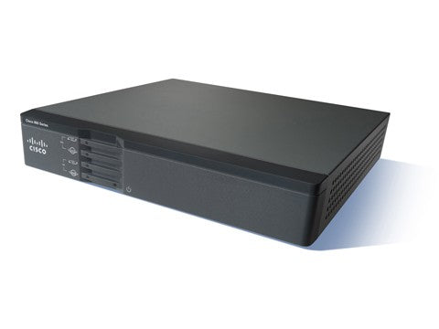Cisco 867VAE wired router Fast Ethernet Black