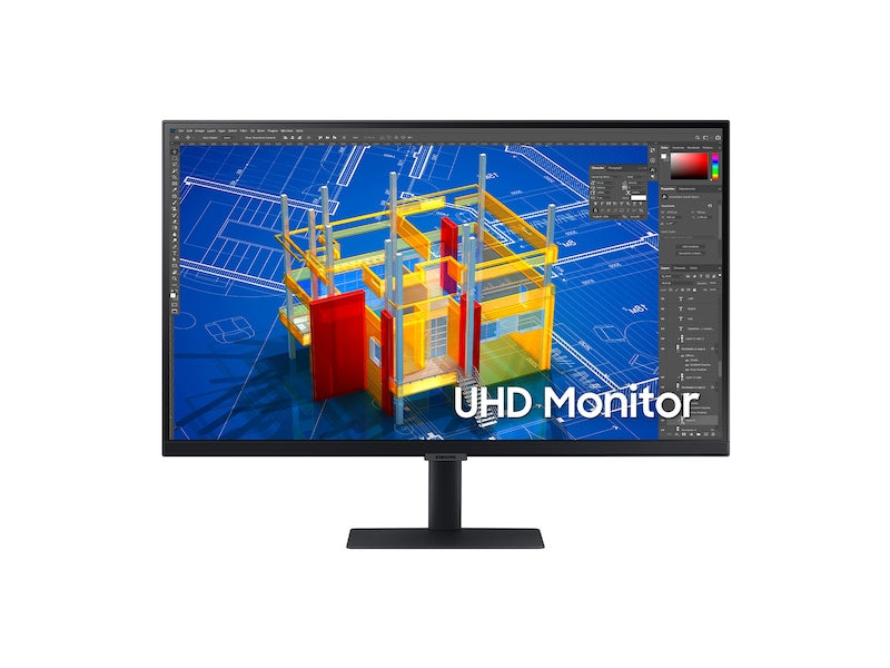 Samsung S27A704NWN computer monitor 27" 3840 x 2160 pixels 4K Ultra HD Black