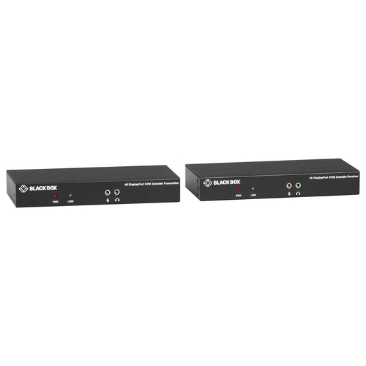 KVM EXTENDER KIT OVER CATX - SINGLE-MONITOR, DISPLAYPORT 1.2A 4K30, USB 2.0, AUD