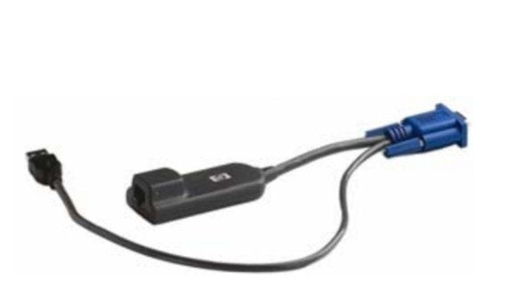 Hewlett Packard Enterprise AF629A KVM cable Black, Blue