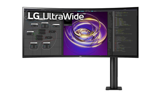 LG 34BP88C-B computer monitor 34" 3440 x 1440 pixels UltraWide Quad HD Black