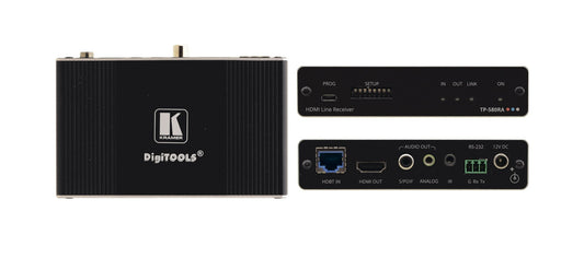 50-8048601090 - Kramer Electronics TP-580RA IS A HIGH-PERFORMANCE, LONG-REACH HDBASET RECEIVER FOR 4K@60HZ (4:2:0)