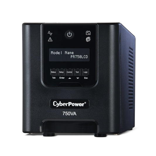 CyberPower PR750LCDN uninterruptible power supply (UPS) Line-Interactive 0.75 kVA 525 W 6 AC outlet(s)