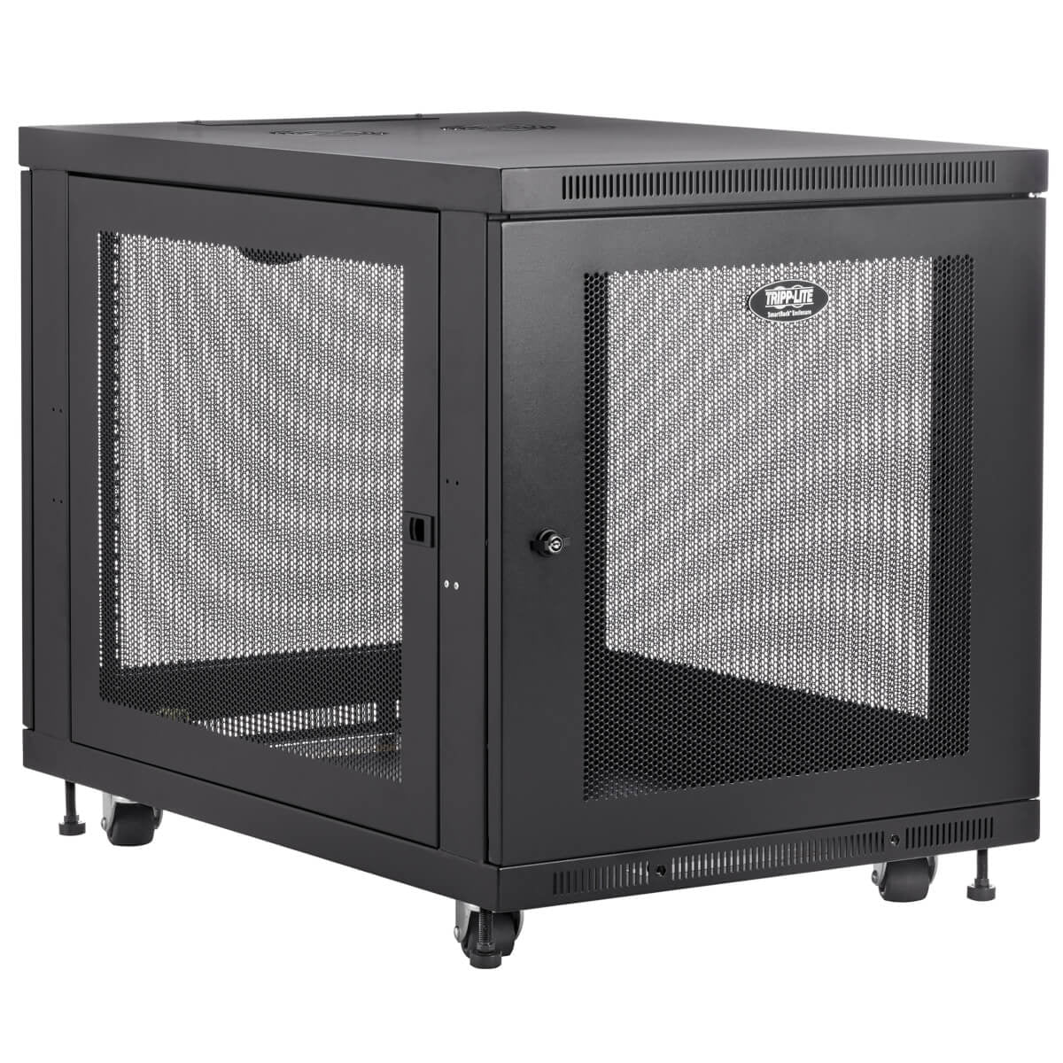 Tripp Lite SR12UB rack cabinet 12U Freestanding rack Black