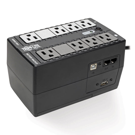Tripp Lite INTERNET650U1 uninterruptible power supply (UPS) Standby (Offline) 0.65 kVA 330 W 8 AC outlet(s)