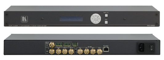 Kramer Electronics THE FC-340 SDI SCALER/EMBEDDER/SCAN CONVERTER IS IDEAL AS A BROADCAST-QUALITY VI