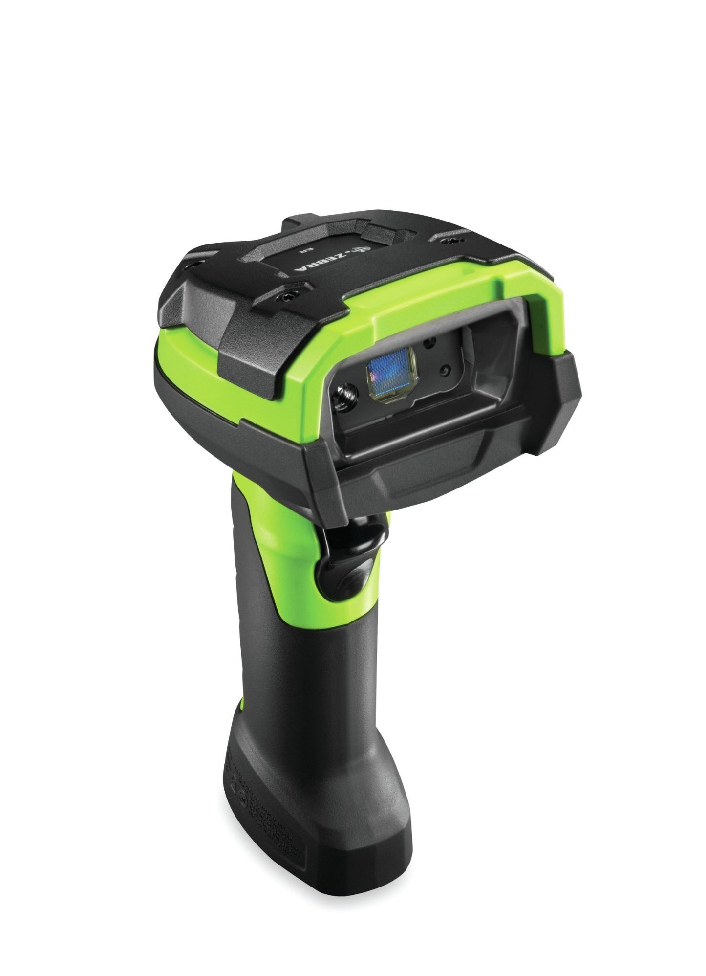 DS3608: RUGGED, AREA IMAGER, EXTENDED RANGE, CORDED, INDUSTRIAL GREEN, VIBRATION