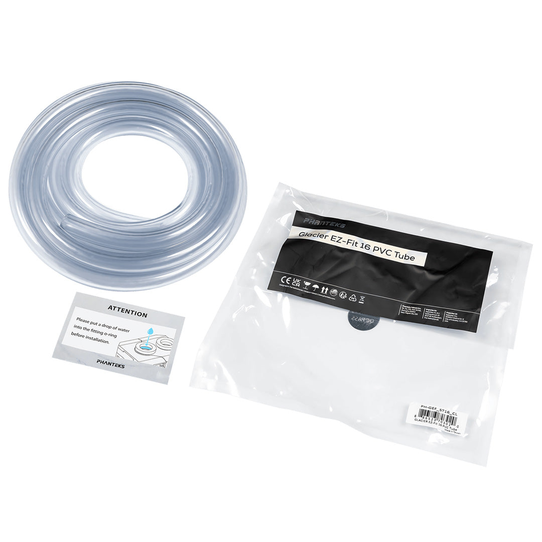 PH-GEF-ST16-CL - Phanteks Glacier EZ-Fit 16 PVC 16x10mm Tube