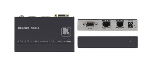 TP-102HD - Kramer Electronics 2TWISTEDPAIR TRANSMITTER EXTENDED RANGE