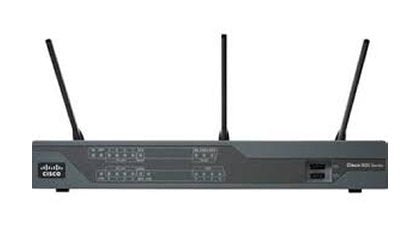 Cisco C897VA wireless router Gigabit Ethernet 4G Black