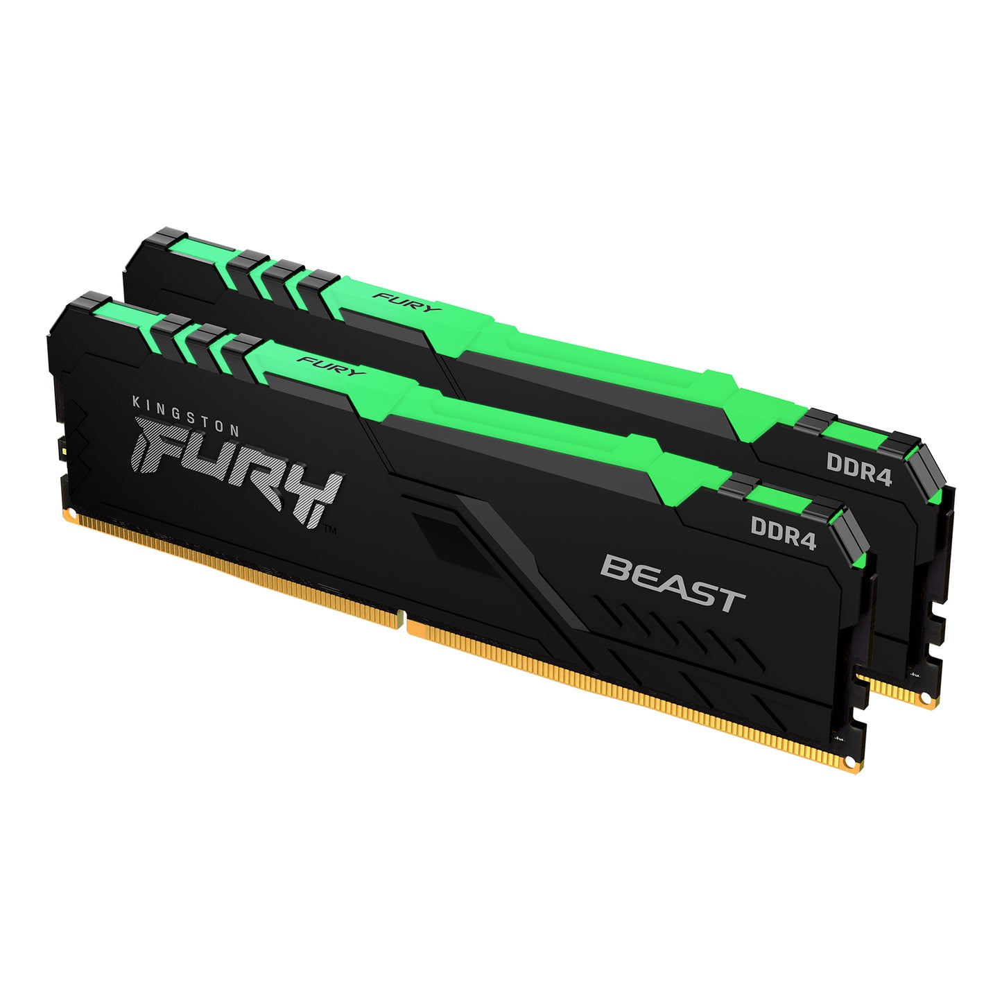 Kingston Technology FURY Beast RGB memory module 32 GB 2 x 16 GB DDR4 2666 MHz