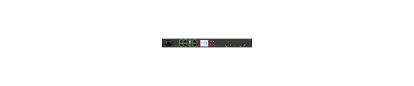 Raritan PX3-5296A1R-E2 power distribution unit (PDU) 12 AC outlet(s) 1U Black