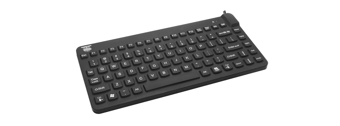 SCLP/MAG/B5 - Man & Machine SLIM COOL LP MAGFIX KEYBOARD - BLACK