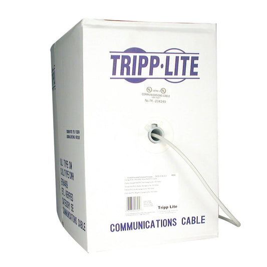 Tripp Lite N028-01K-GY networking cable Gray 12000" (304.8 m) Cat5e