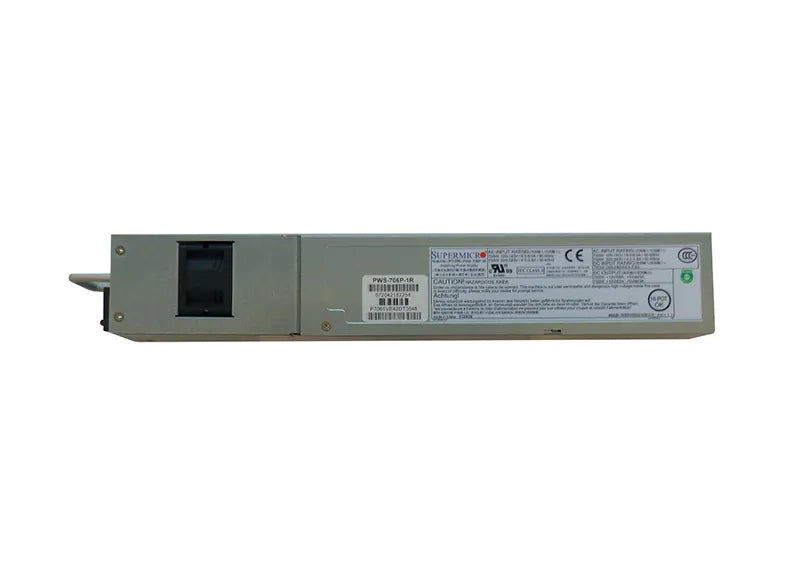 PWS-706P-1R - Supermicro BPN,PWS,SNK,FAN, 1U 750W REDUNDANT POWER WIDTH 54.5MM,HF,ROHS/REACH,PBF