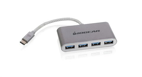 GUH3C14 - iogear USB C TO 4 PORT USB A HUB