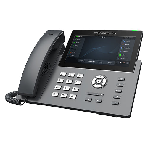 GRP2670 - Grandstream Networks GRANDSTREAM 12-LINES 7-INCH MULTITOUCH SCREEN PROFESSIONAL CARRIER GRADE IP PHONE