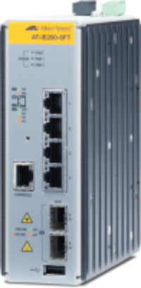 Allied Telesis AT-IE200-6FT-80 Managed L2 Fast Ethernet (10/100) Gray