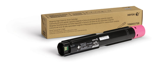 106R03759 - Xerox GENUINE XEROX MAGENTA HIGH CAPACITY TONER CARTRIDGE FOR THE XEROX VERSALINK C700