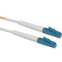 C2G 30m LC/LC Plenum-Rated Simplex 9/125 Single-Mode Fiber Patch Cable - Yellow fiber optic cable 1181.1" (30 m)