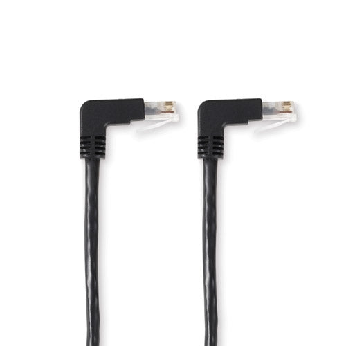 EVNSL27E-0015-90DD - Black Box CAT5E 100-MHZ MOLDED ANGLED STRANDED ETHERNET PATCH CABLE - UNSHIELDED (UTP), CM