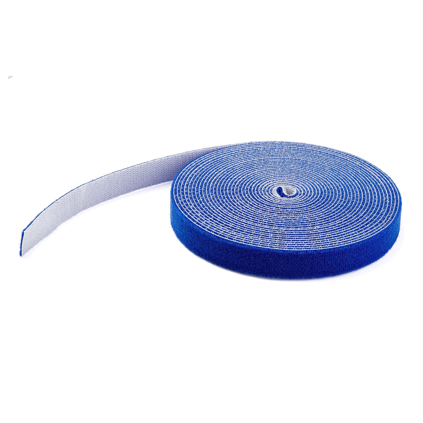 100FT BULK ROLL OF BLUE HOOK AND LOOP TAPE 3/4IN (19 MM) WIDE - CUT TO NEEDED LE