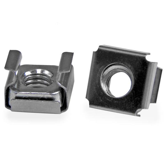CABCAGENUTS6 - StarTech.com INSTALL YOUR RACK-MOUNTABLE HARDWARE SECURELY WITH THESE HIGH QUALITY CAGE NUTS