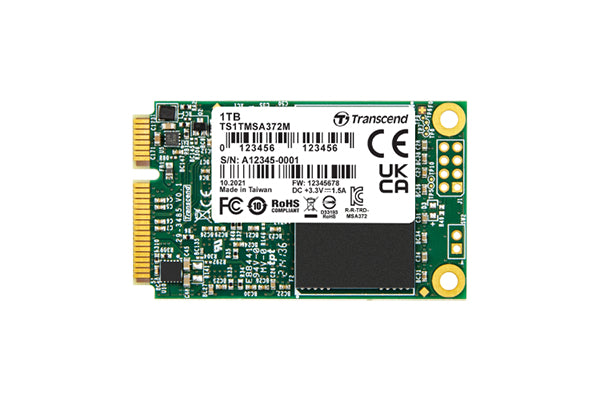 Transcend MSA372M mSATA 512 GB Serial ATA III MLC NAND