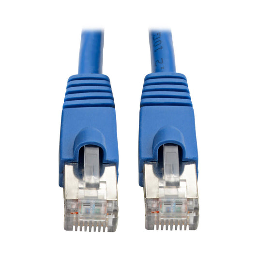 AUGMENTED CAT6 (CAT6A) SHIELDED (STP) SNAGLESS 10G CERTIFIED PATCH CABLE, (RJ45