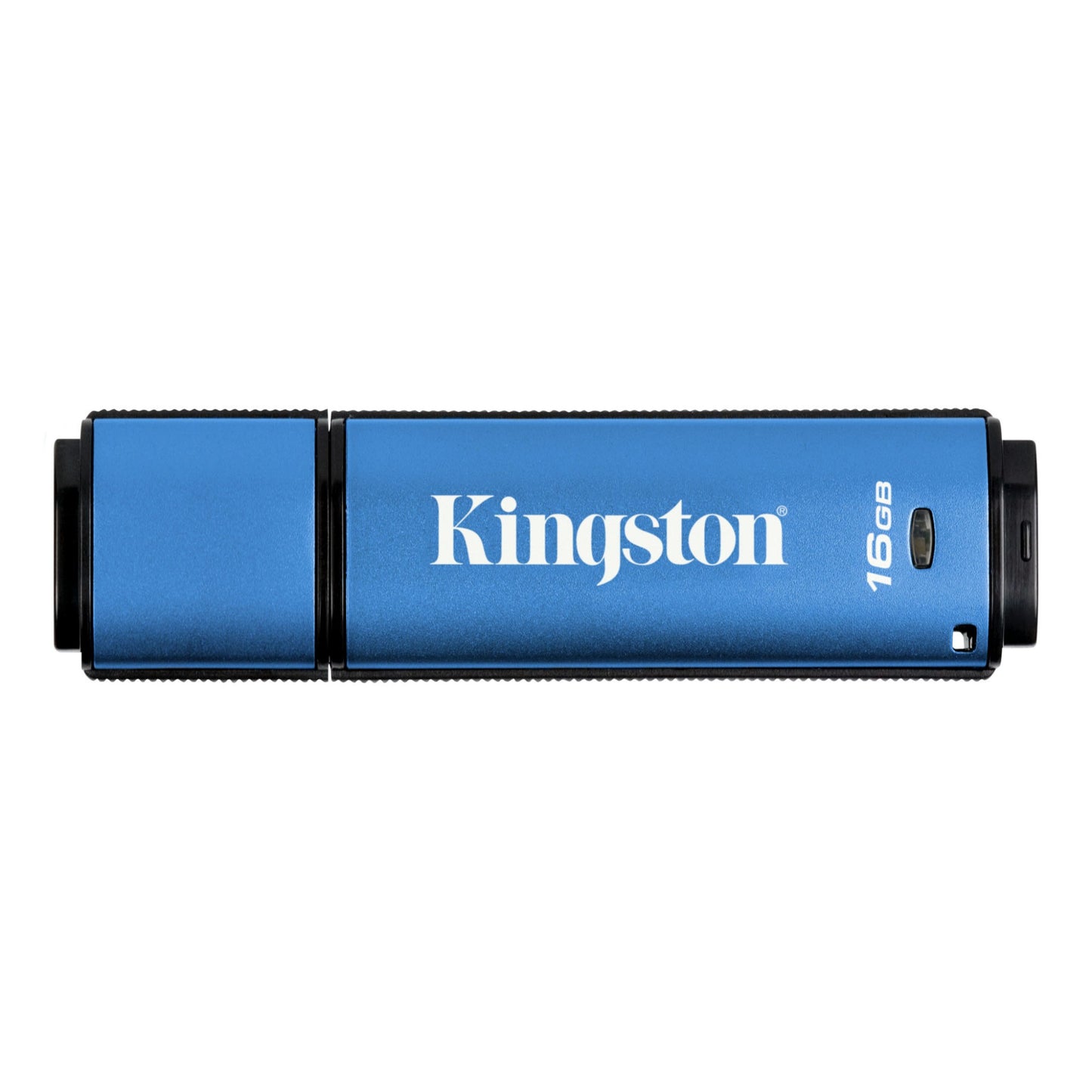 Kingston Technology DataTraveler Vault Privacy 3.0 USB flash drive 16 GB USB Type-A 3.2 Gen 1 (3.1 Gen 1) Black, Blue