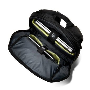 THE KENSINGTON TRIPLE TREK ULTRABOOK BACKPACK FEATURES FLEECE-LINED COMPARTMENTS