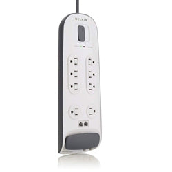 Belkin BV108200-06 surge protector 8 AC outlet(s) 125 V 72" (1.83 m) Black,White