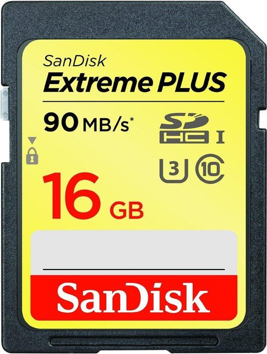 SANDISK EXTREME SDHC MEMORY CARD, 16GB, SDSDXSF-016G-ANCIN, CLASS 10/UHS-I