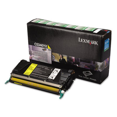 Lexmark C5346YX toner cartridge Original yellow 1 pcs