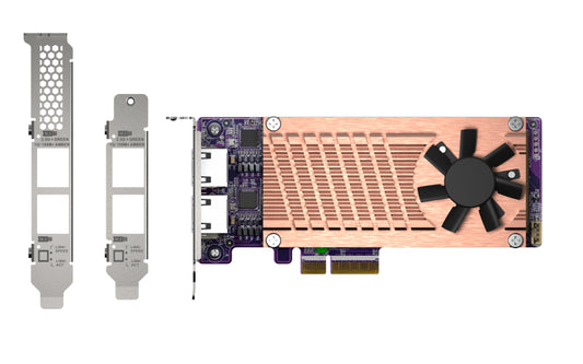 QNAP QM2 SERIES, 2 X PCIE 2280 M.2 SSD SLOTS, PCIE GEN3 X 4 , 2 X  INTEL I225LM