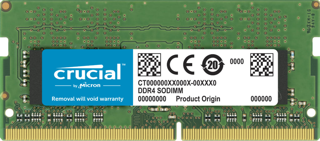 Crucial CT32G4SFD8266 memory module 32 GB 1 x 32 GB DDR4 2666 MHz