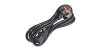 APC POWER CORDS , INPUT CONNECTIONS: BRITISH BS1363A , CORD LENGTH: 8 FEET ( 2.4