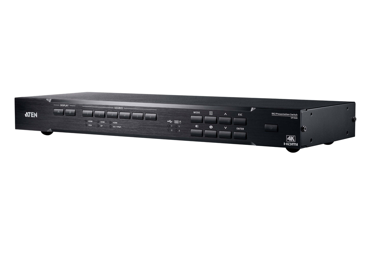 VP1920 - ATEN 9 X 2 4K PRESENTATION MATRIX SWITCH