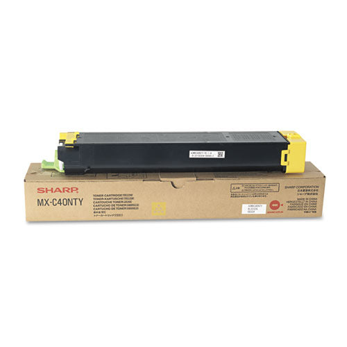 Sharp MXC40NTY toner cartridge Original Yellow 1 pcs