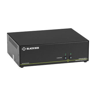 Black Box SECURE NIAP 3.0 - SINGLE-HEAD, DISPLAYPORT, CAC, 4K, 2-PORT KVM switch