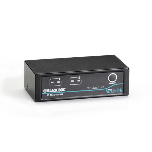 DESKTOP KVM SWITCH - VGA, USB OR PS/2, INCLUDES CABLES, 2-PORT, GSA, TAA