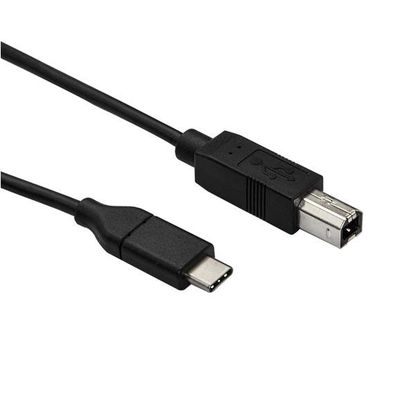 USB2CBMM10-AX - Axiom USB 2.0 TYPE-C TO USB TYPE-B CABLE M/M 10FT