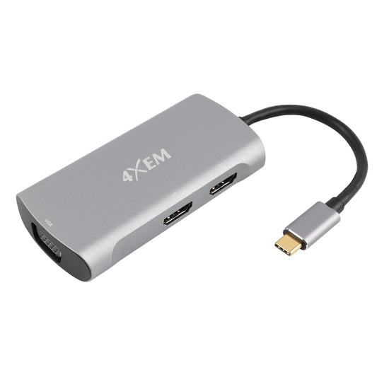 4XMST13 - 4XEM 3PORT USBC TO HDMI MST HUB