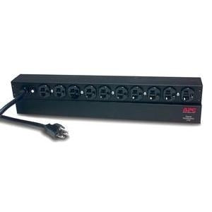 BASIC RACK 1U - POWER DISTRIBUTION STRIP - RACK-MOUNTABLE - AC 120 V - 10 X POWE