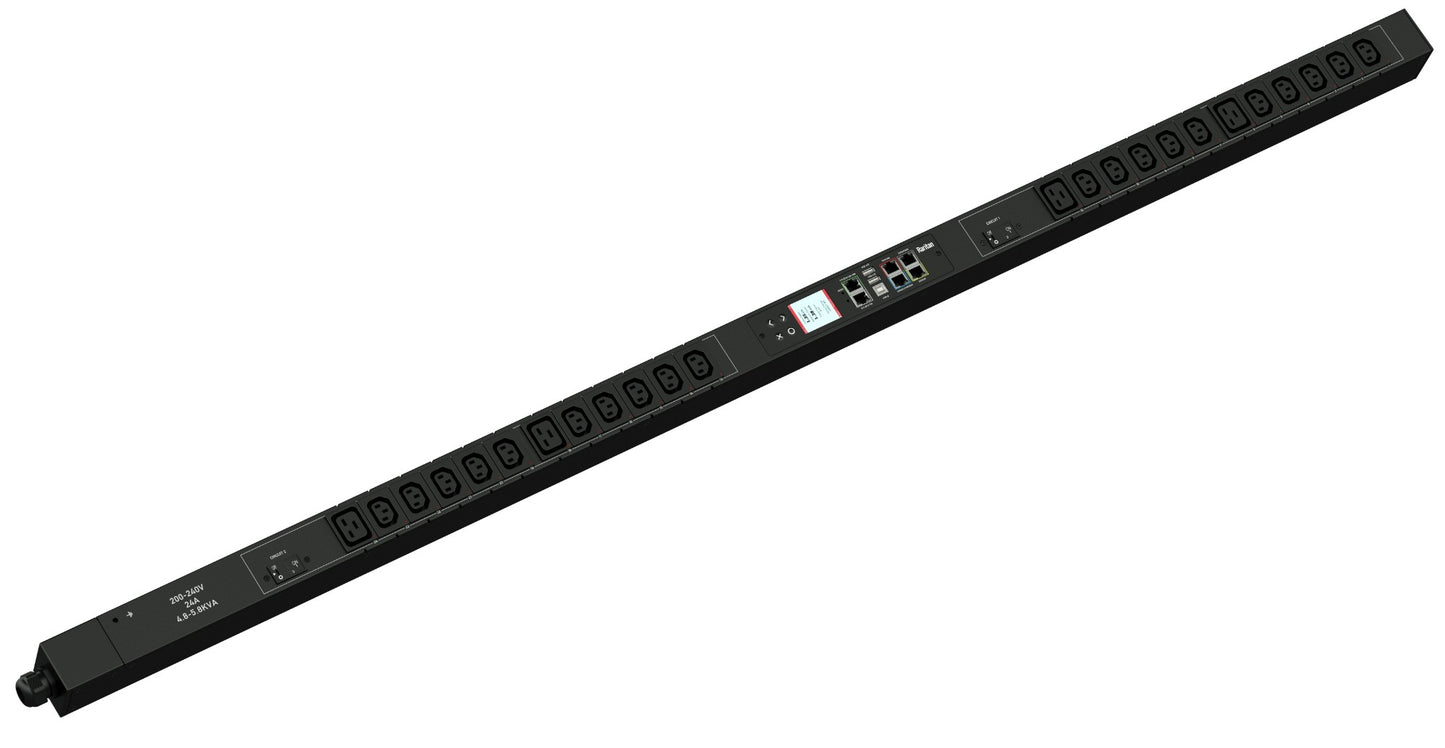 Raritan PX3-5497V-C5 power distribution unit (PDU) 24 AC outlet(s) 0U Black