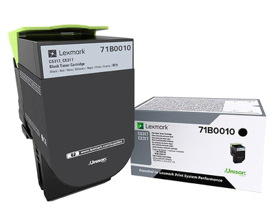 71B0010 Toner black, 3K pages