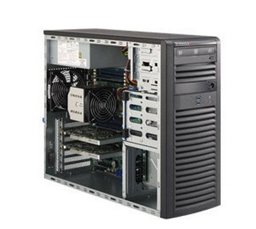 SYS-5038A-I - Supermicro SUPER SERVER-INTEL, X10SRA, CSE-732D3-903B, BLACK