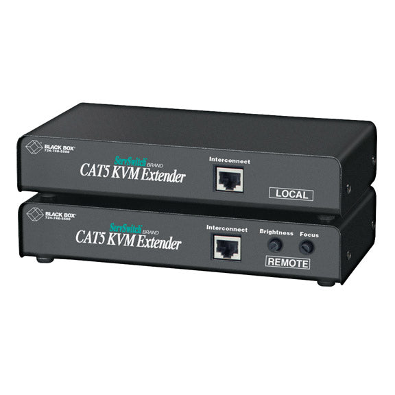 KVM EXTENDER - (2) VGA, PS/2, DUAL-ACCESS, CATX, GSA, TAA